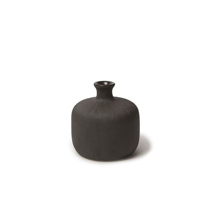 Small Black Vase - Bottle
