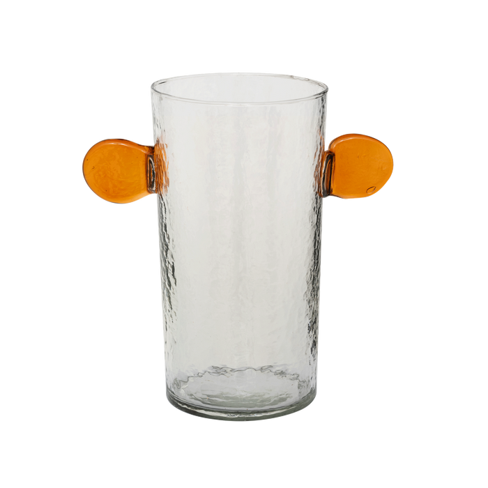 UNC Object Vase With Ears Recycled Glass