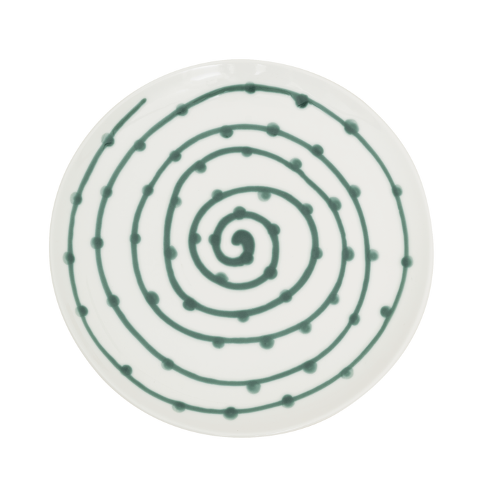 UNC Dinner Plate Arts & Craft Swirl 28cm