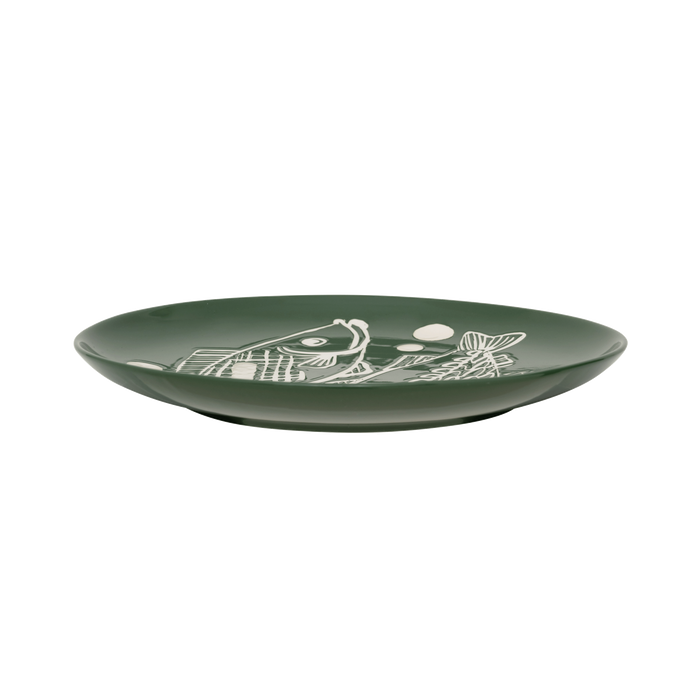 UNC Serving Plate Arts & Craft Fishes 35cm
