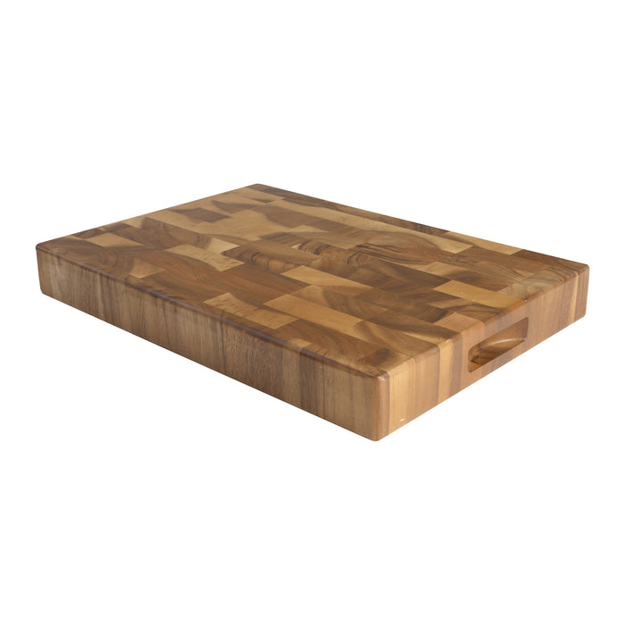Tuscany Dual Purpose Rectangular End Grain Board With Groove
