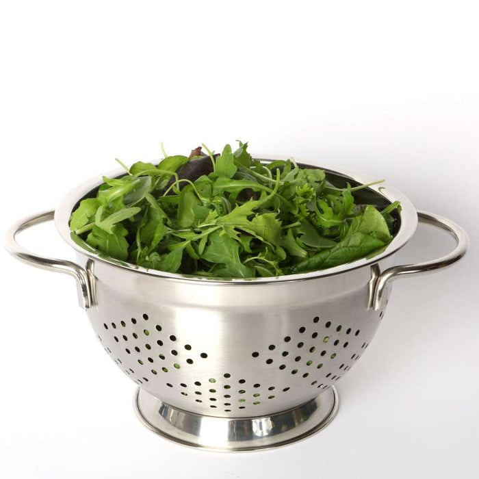 S/S footed colander