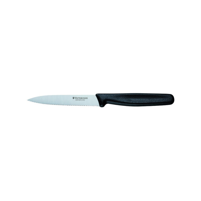 PARING KNIFE wavy edge pointed tip 10 cm