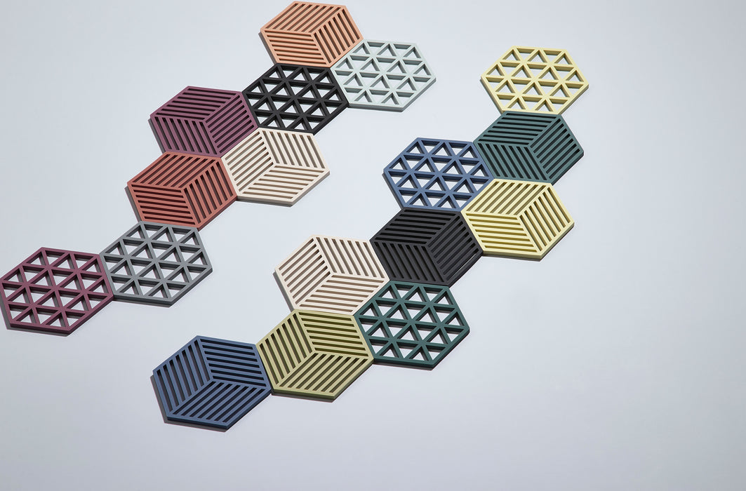 Hexagon Silicone trivet