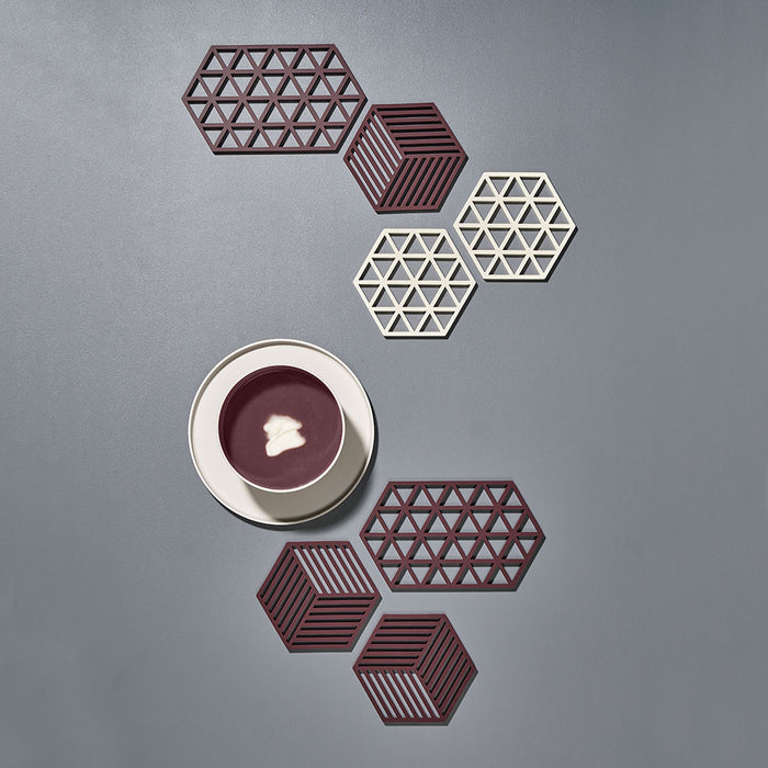 Hexagon Silicone trivet