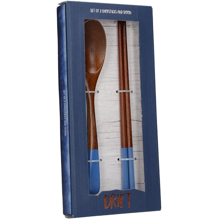 Mikasa Drift Set Of 2 Chopsticks And Spoon
