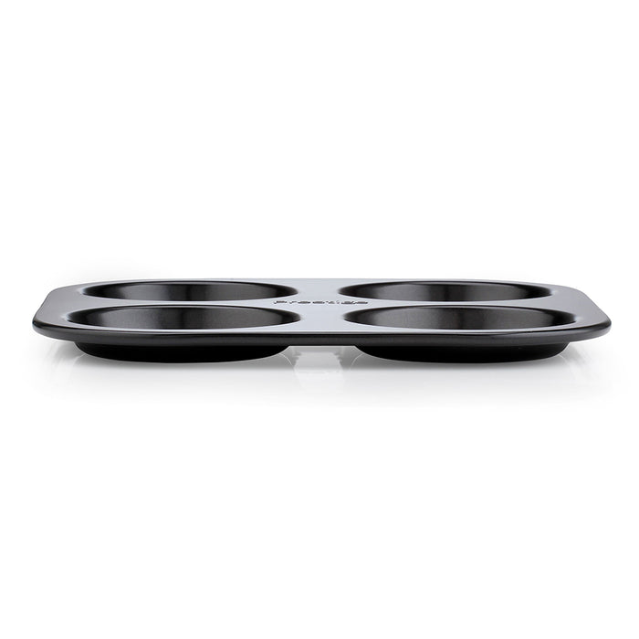 Inspire Bakeware Black 4 cup yorkshire tin