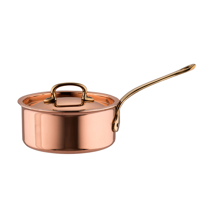 Gustibus Copper 16cm Covered Saucepan 1.5qt