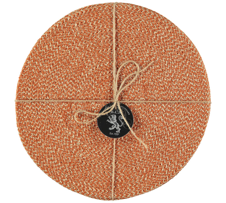 Jute Placemats 27cm - Set of 4