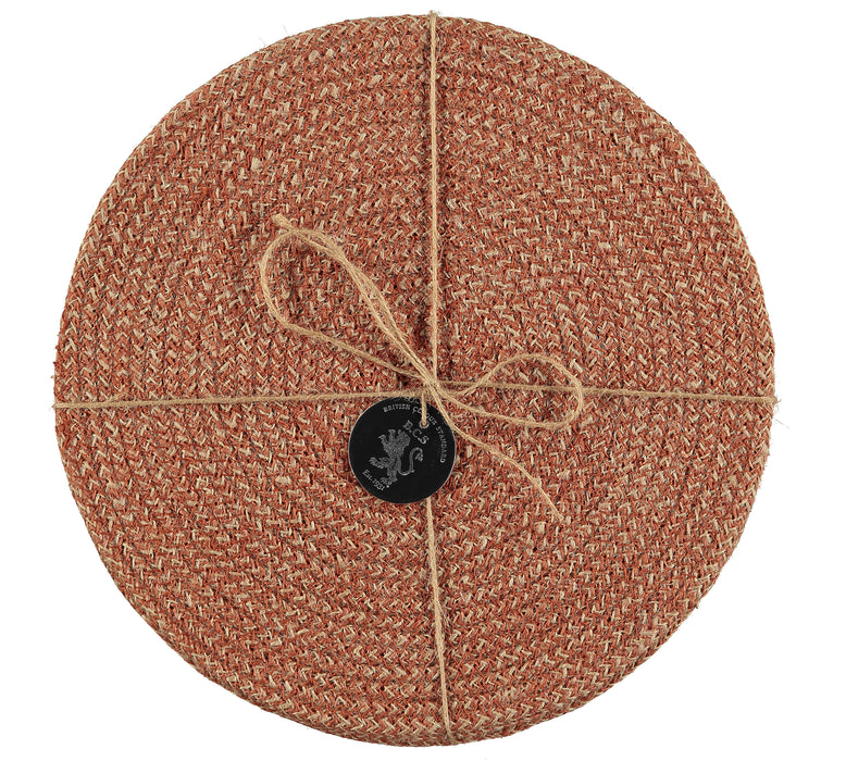 Jute Placemats 27cm - Set of 4