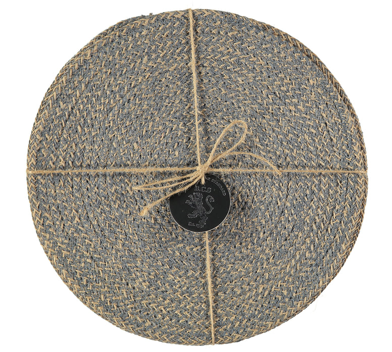 Jute Placemats 27cm - Set of 4