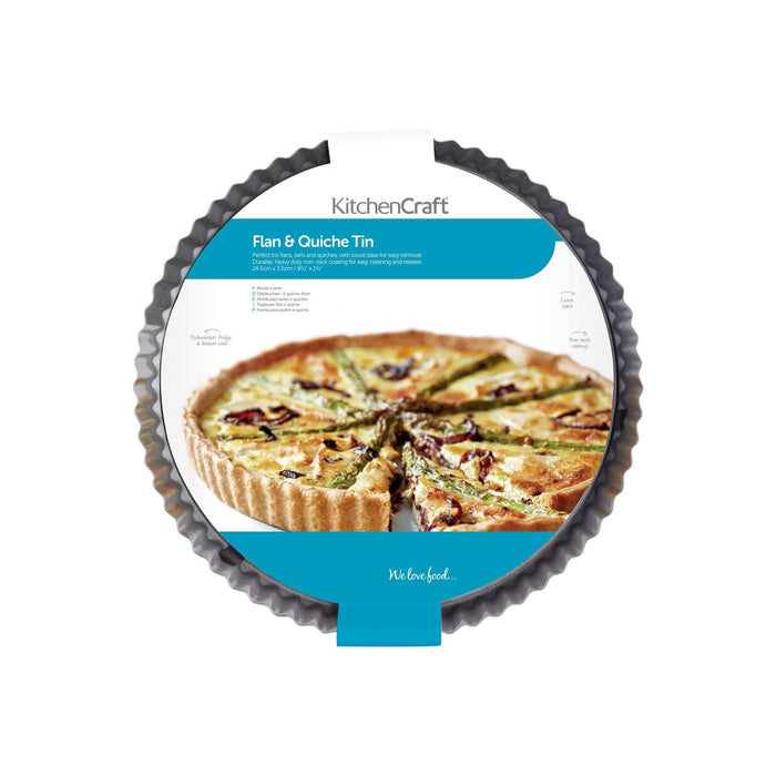 Flan/quiche pan non-stick