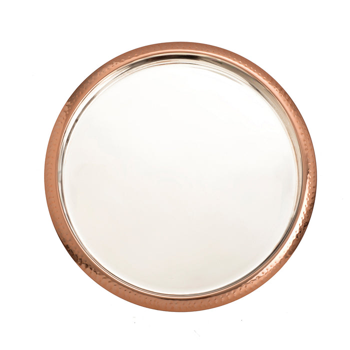 Copper serving tray