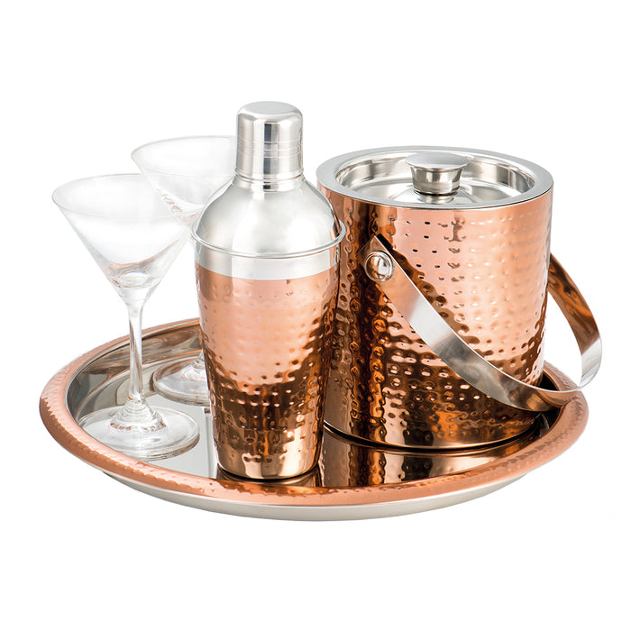 Copper serving tray