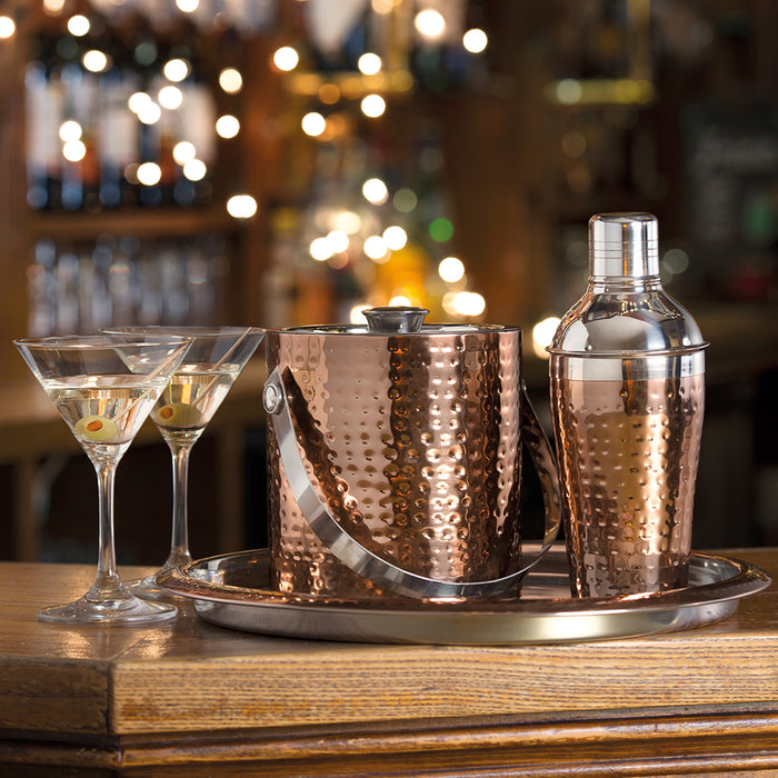 Copper serving tray