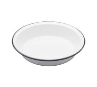 Enamel pie dish round