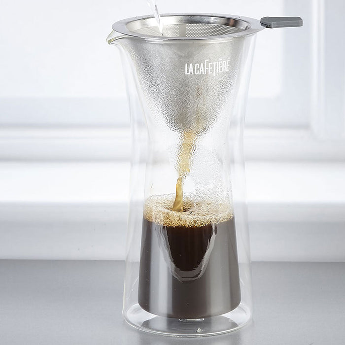 La Cafetiere Edited Premium Double Walled Glass Drip Filter