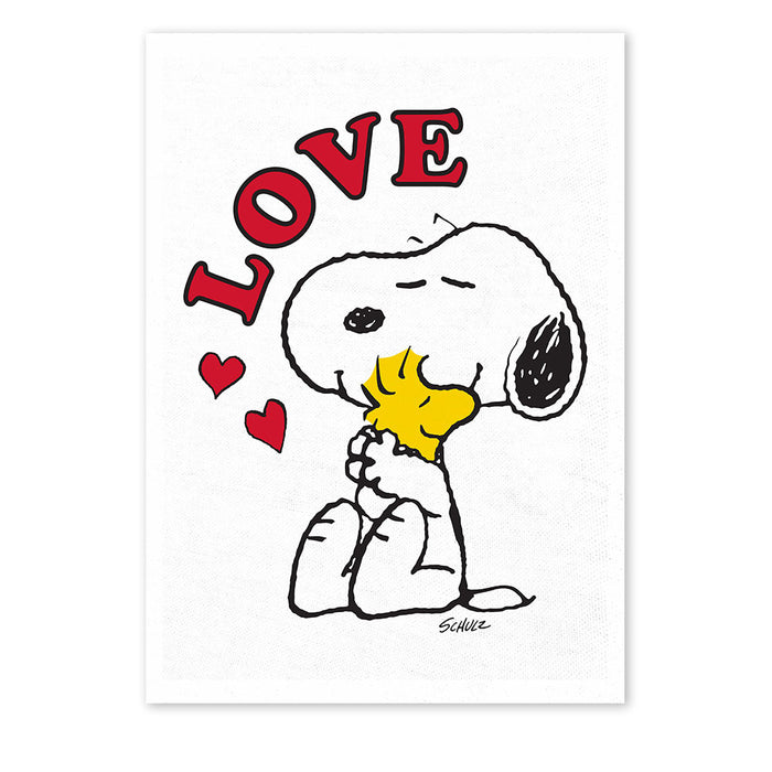 Peanuts Tea Towel Love