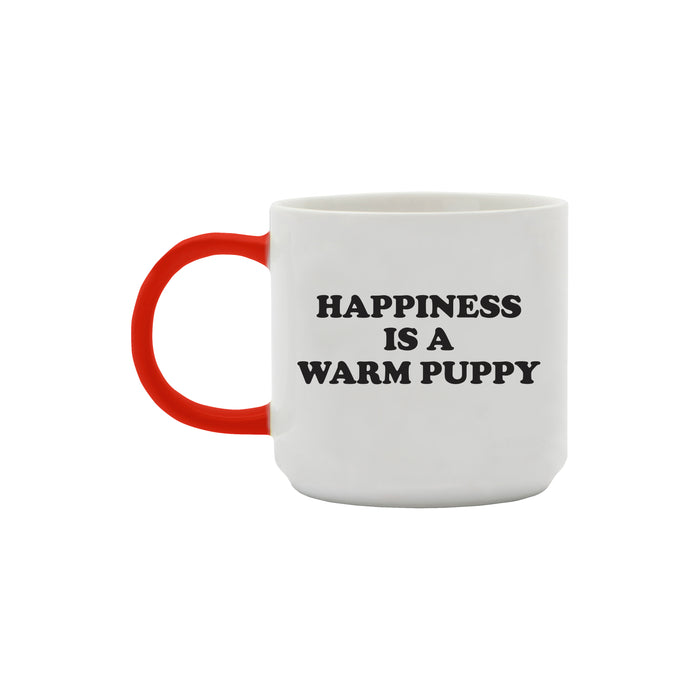 Peanuts Mugs Happiness is a warm Puppy