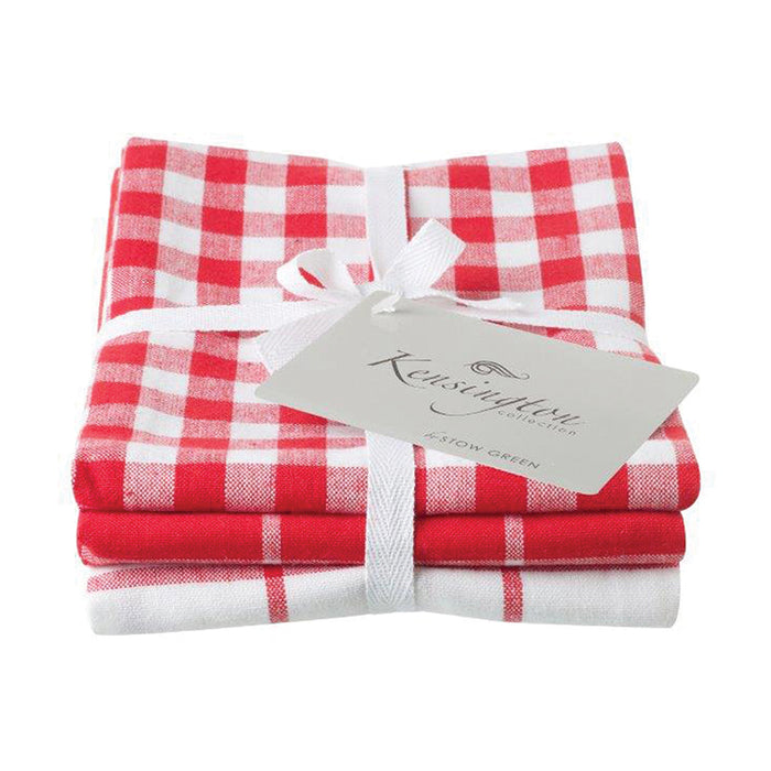 Kensington Tea Towel Set Check