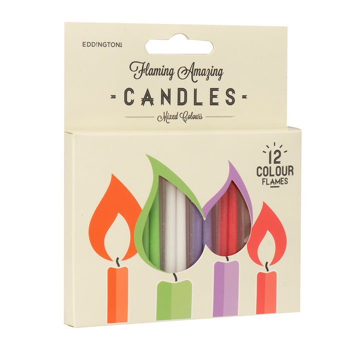 flaming amazing candles