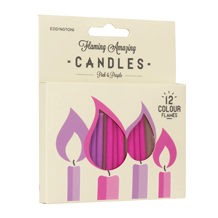 flaming amazing candles