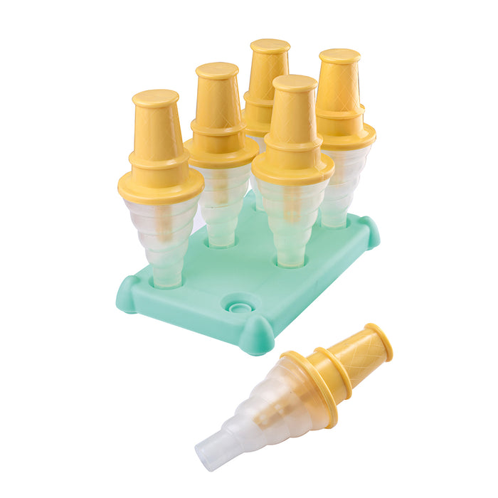 Eddingtons Ice Lolly Moulds Ice Cream Cone Lolly Mould-Set of 6