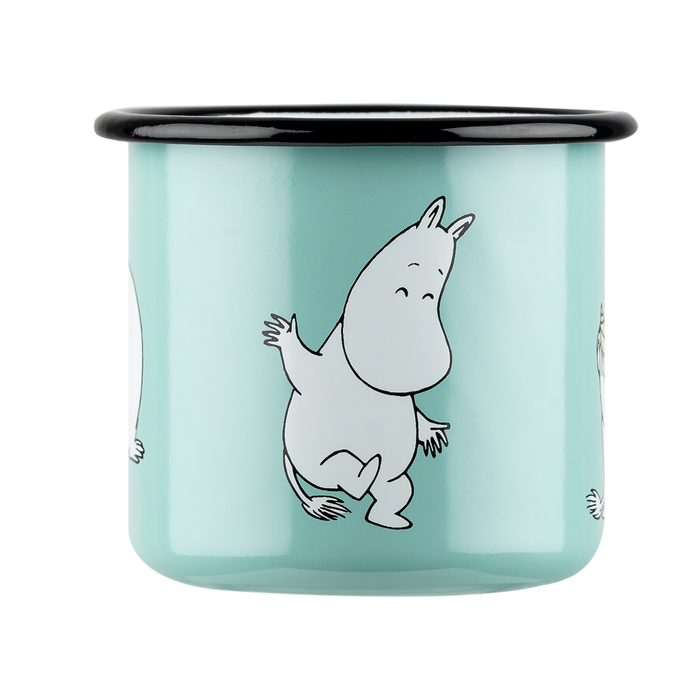 Moomin 3.7dl Enamel Mug Mint