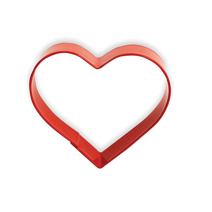 red 10cm heart cutter