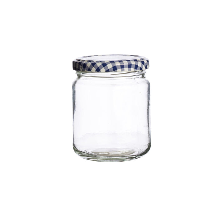 Round twist top jar