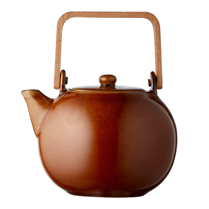 Bitz Teapot Stoneware Green