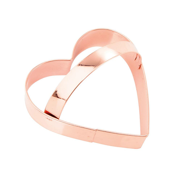 Copper cookie cutter - heart