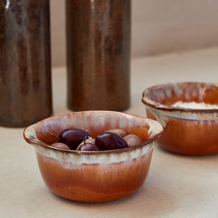 Poterie Caramel Latte Round Ramekin 9cm