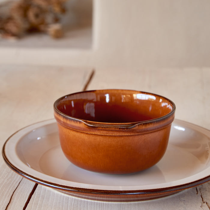 Poterie Caramel Soup/ Cereal Bowl 13cm