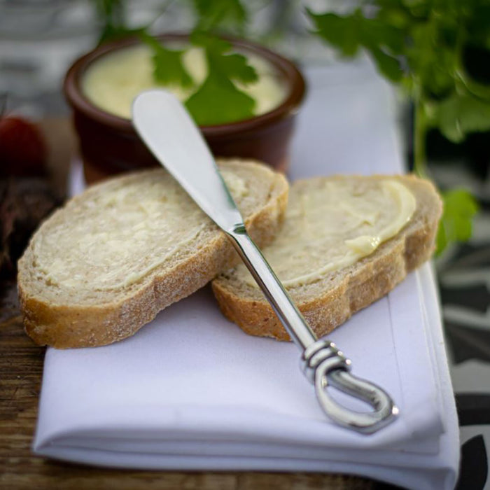 Polished Knot Butter Knife Small