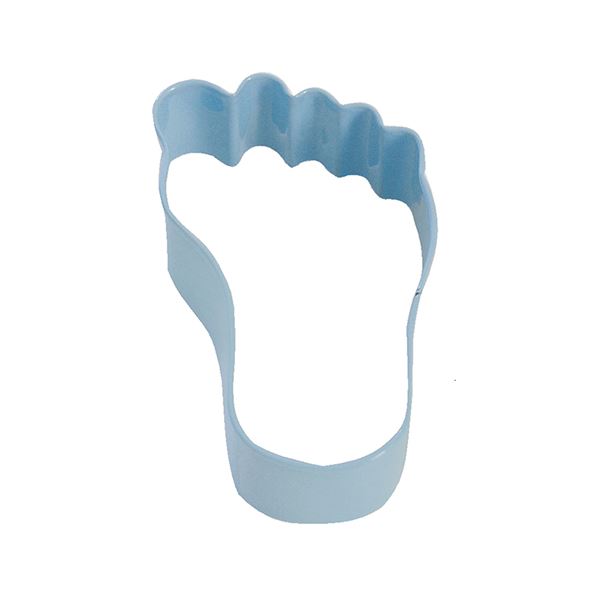Blue Baby's Foot Cookie Cutter