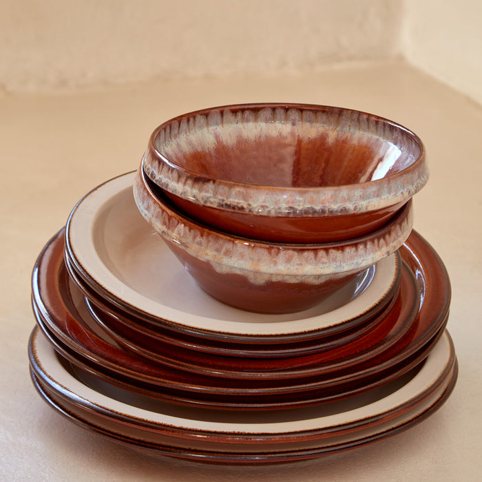 Poterie Caramel Latte Serving Bowl 17cm