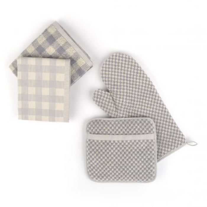 Bunzlau Castle Oven glove Small Check