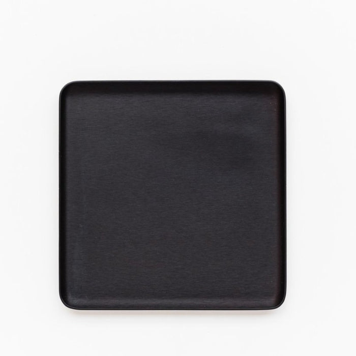 Brushed tray Small square