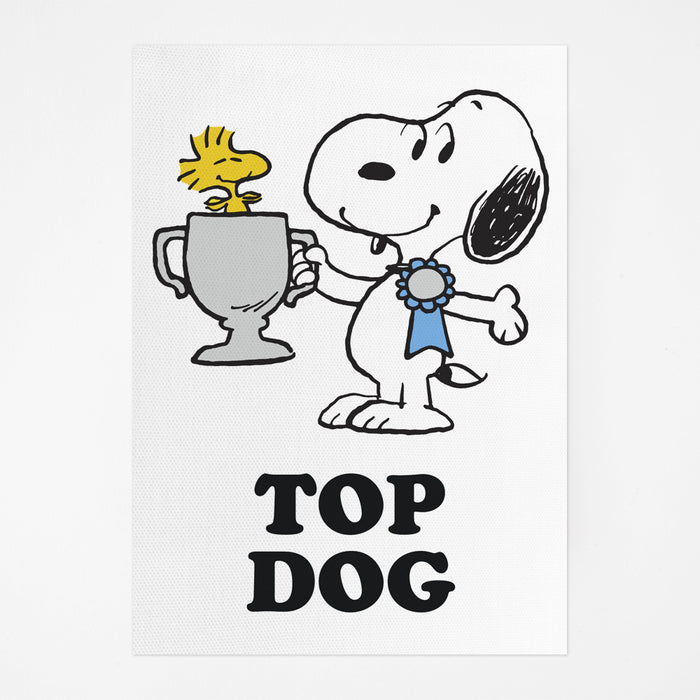 Peanuts Teatowel Top Dog