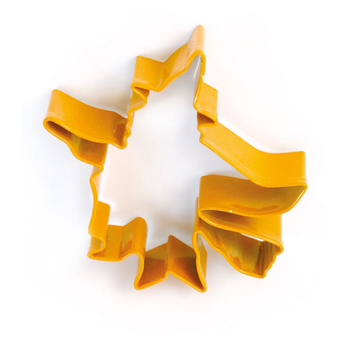Orange flying witch cookie cutter